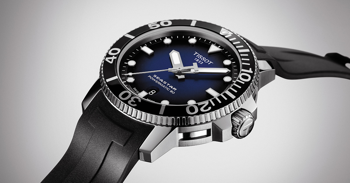 EXPLOREAZA CU TISSOT SEASTAR 1000!