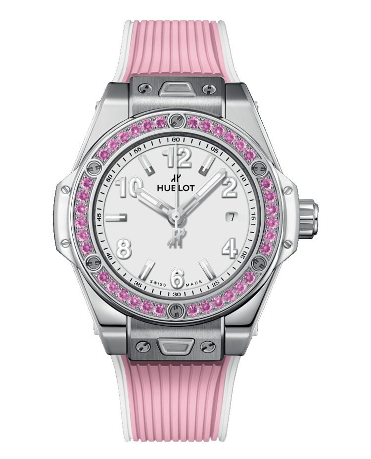 Ceasuri de dama - Ceas Hublot Bing Bang One Click Joyful Pink 485.SP.2210.RX.1233, cellini.ro