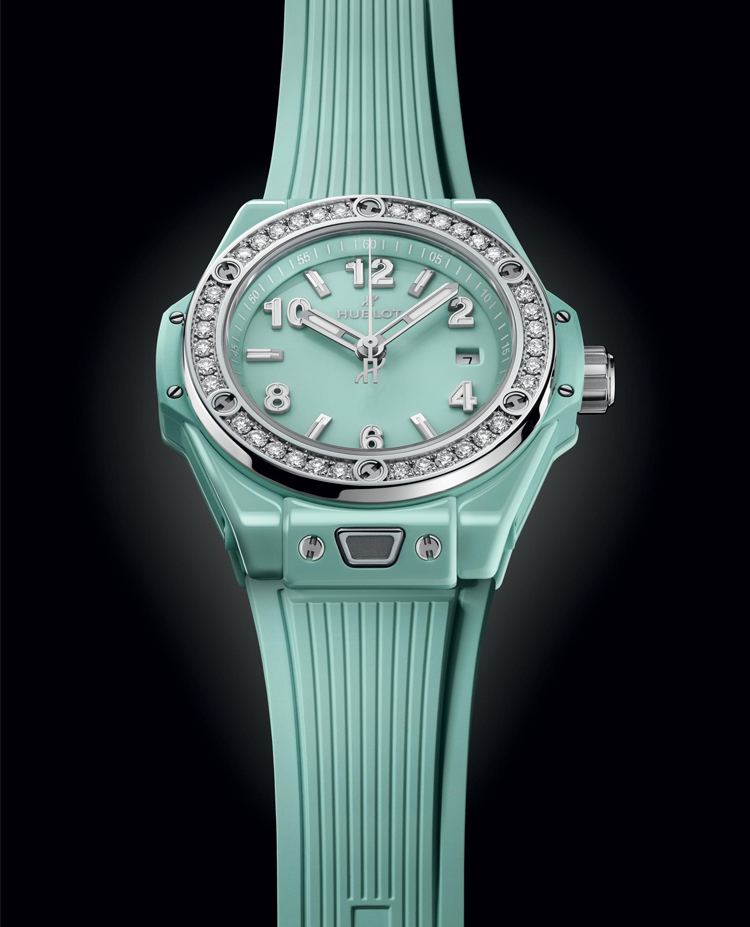 Ceas Hublot Bing Bang One Click Mint Green 485.GS.5271.RX.1204 Hublot