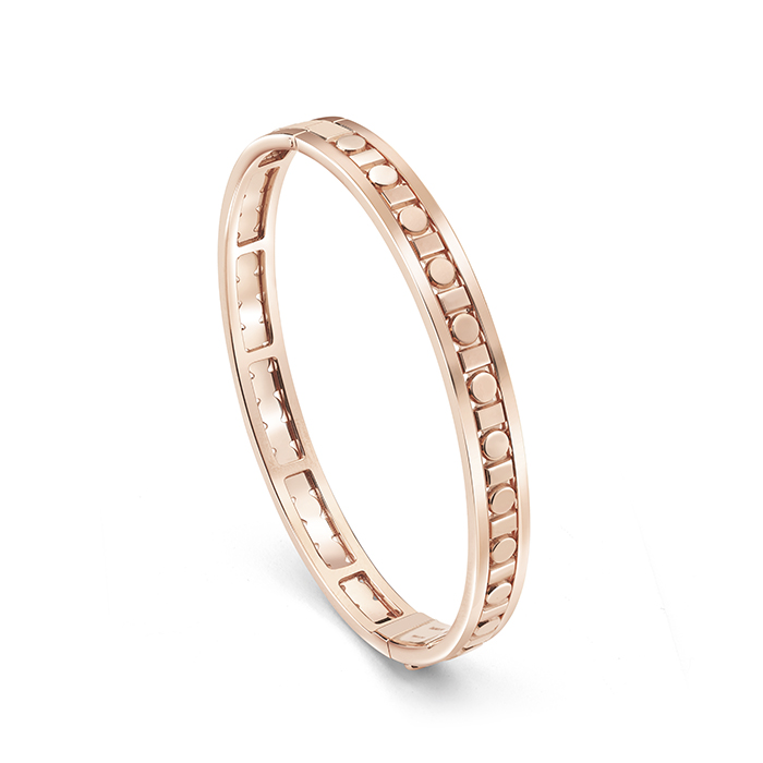 Bratari - Bratara Damiani Belle Epoque Reel, din aur roz de 18K, cellini.ro