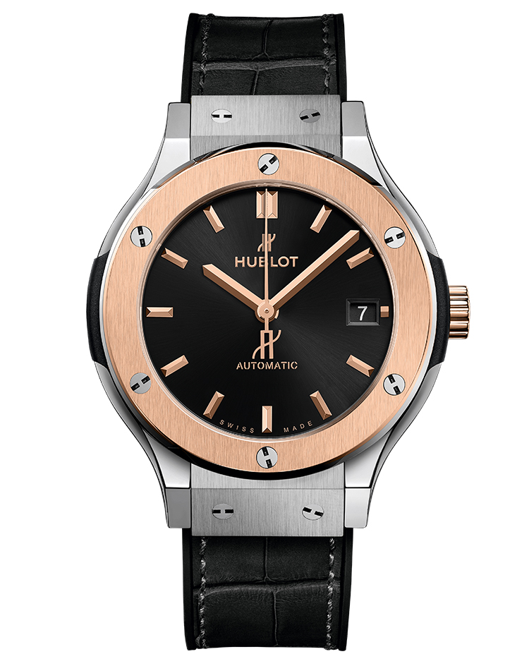 Ceasuri de dama - Ceas Hublot Classic Fusion Titanium King Gold 565.NO.1480.LR, cellini.ro