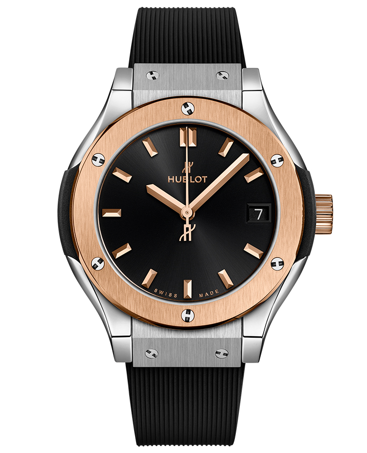 Ceasuri de dama - Ceas Hublot Classic Fusion Titanium King Gold 581.NO.1480.RX, cellini.ro