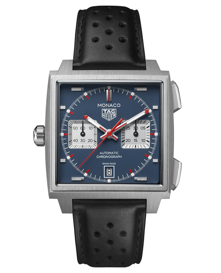Ceasuri barbati - Ceas TAG Heuer Monaco Chronograph CDW2181.FC8360, cellini.ro