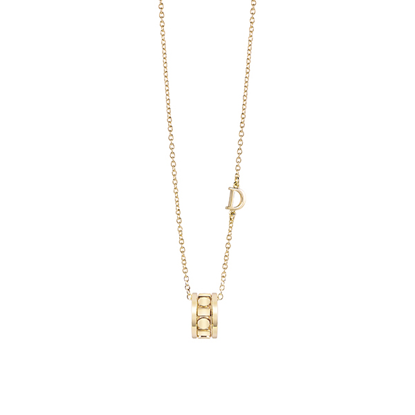 Coliere - Colier Damiani Belle Epoque Reel cu diamante, din aur galben de 18K, cellini.ro