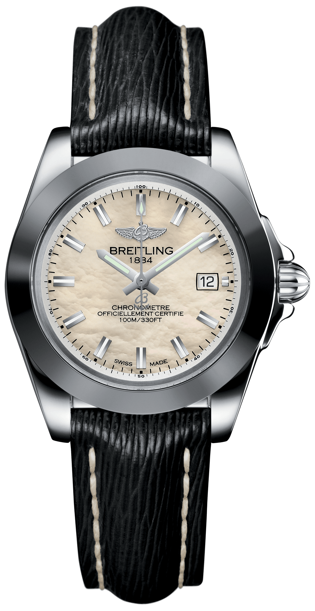 breitling galactic 32 sleek diamond ladies watch