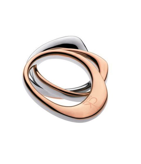 CALVIN KLEIN Undulate ring, stainless steel, KJ1APR200106