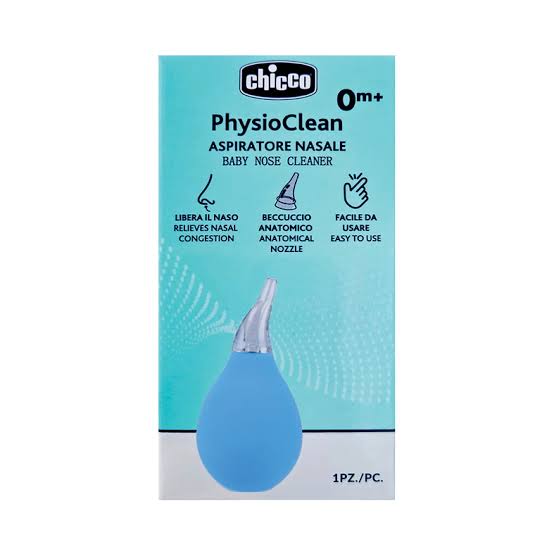 Aspirator nazal Chicco PhysioClean, 0 luni+