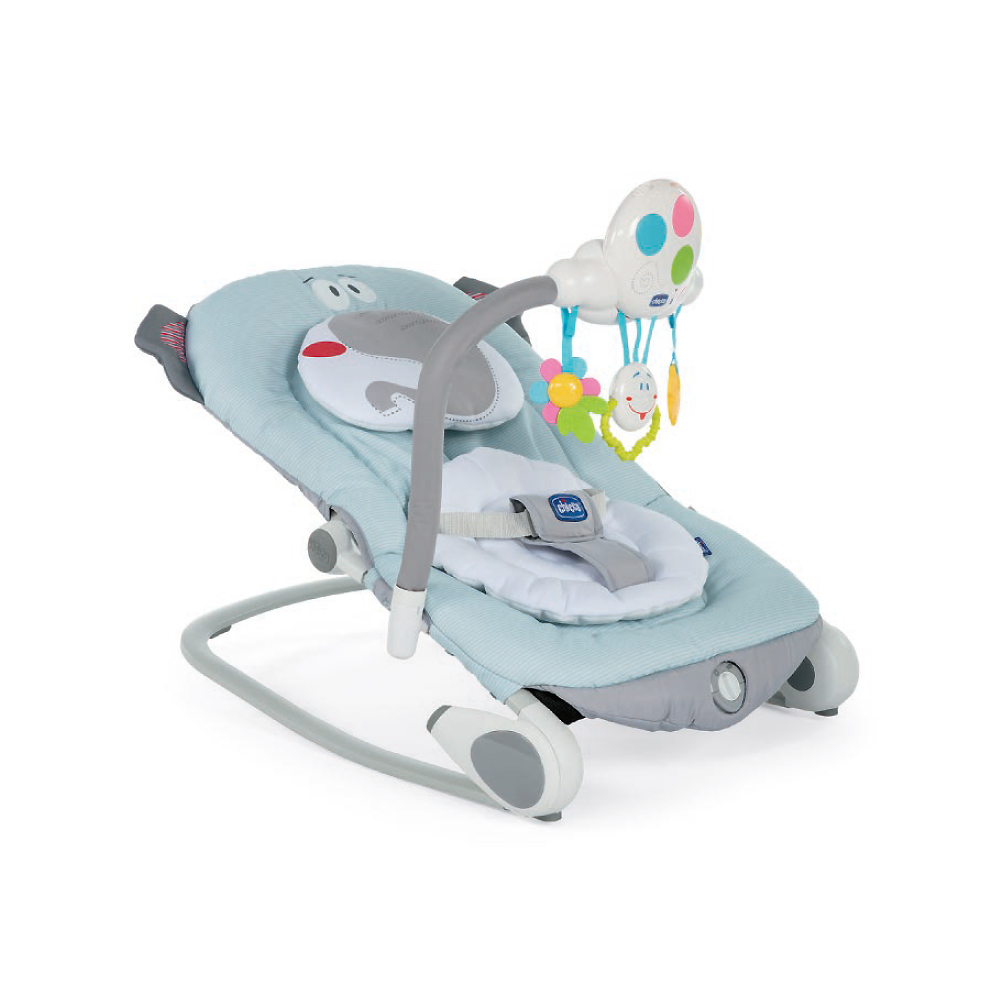 Balansoar pentru copii chicco balloon, baby elephant, 0 luni+