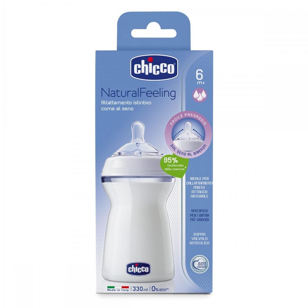 Biberon Chicco STEP UP, 330ml, t.s., flux rapid, 6luni+, 0%BPA CHICCO