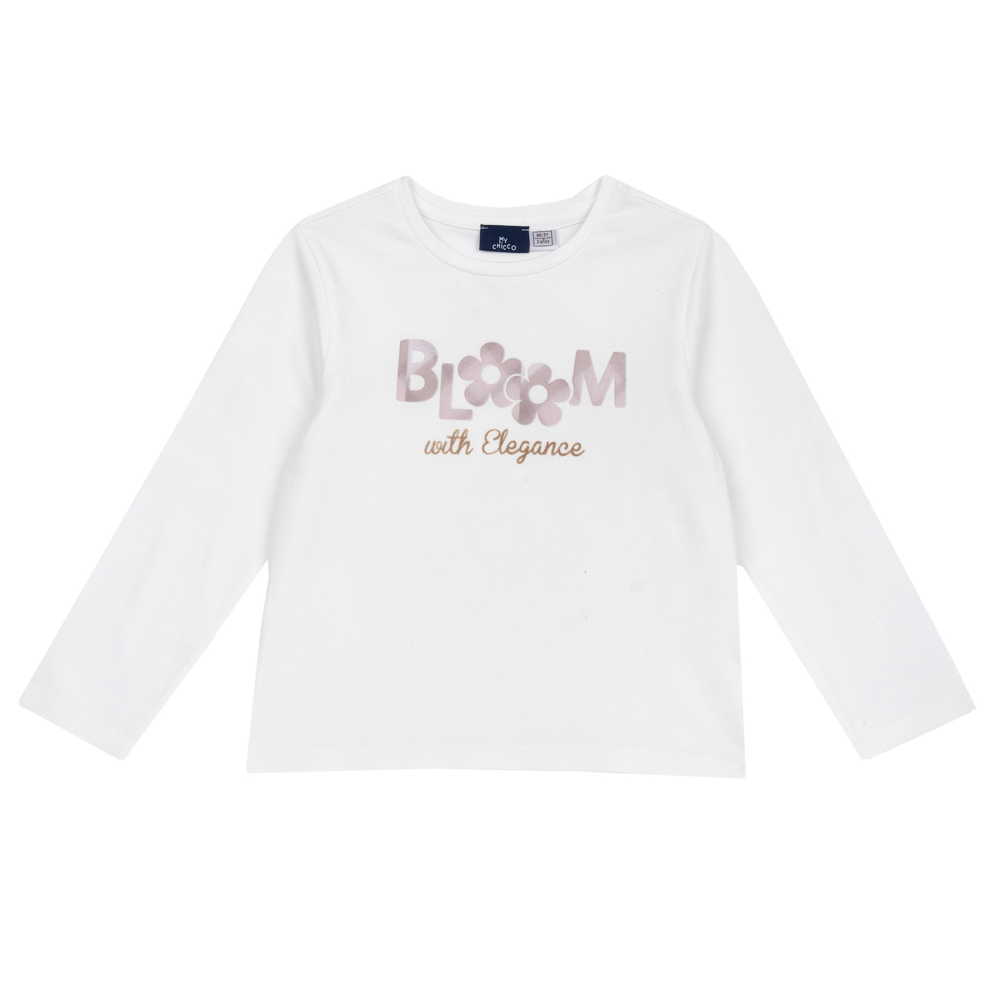 Bluza copii Chicco, alb, 00068-69MC