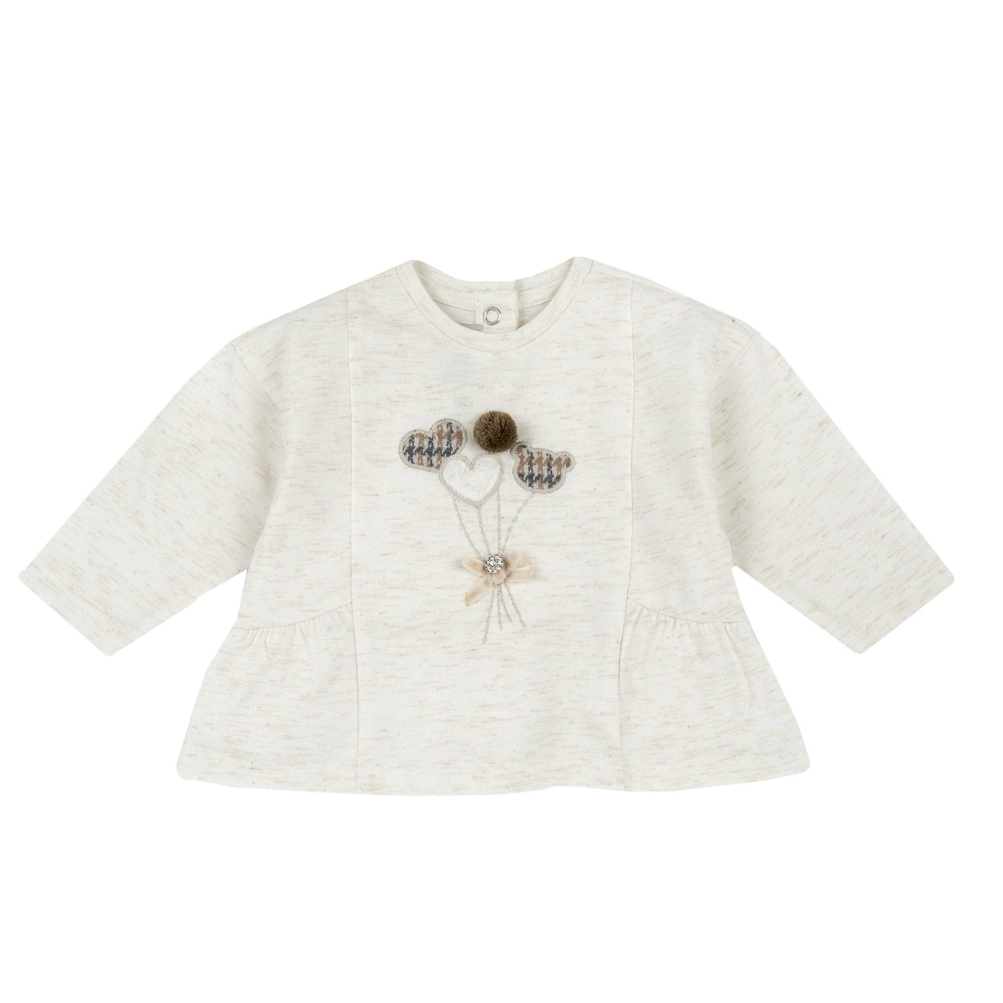 Bluza copii Chicco, Alb, 00103-69MFCO