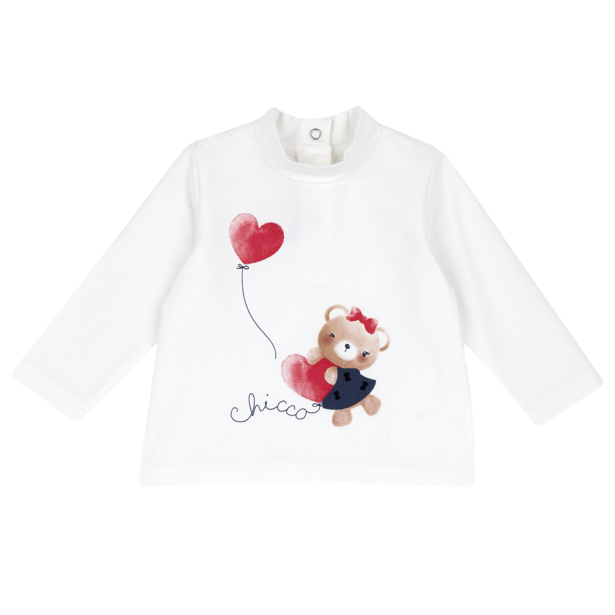 Bluza copii Chicco, Alb, 00161-69MFCO