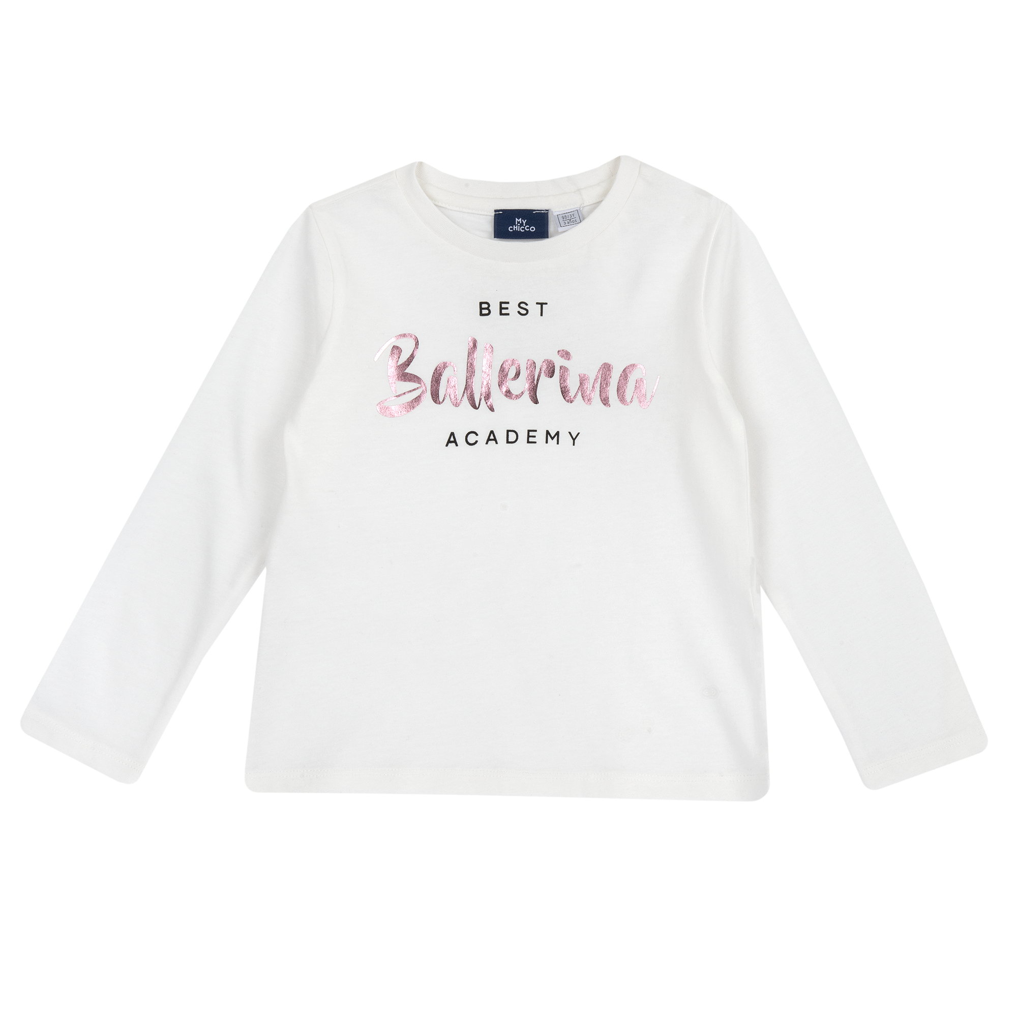 Bluza copii Chicco, alb, 00228-69MC