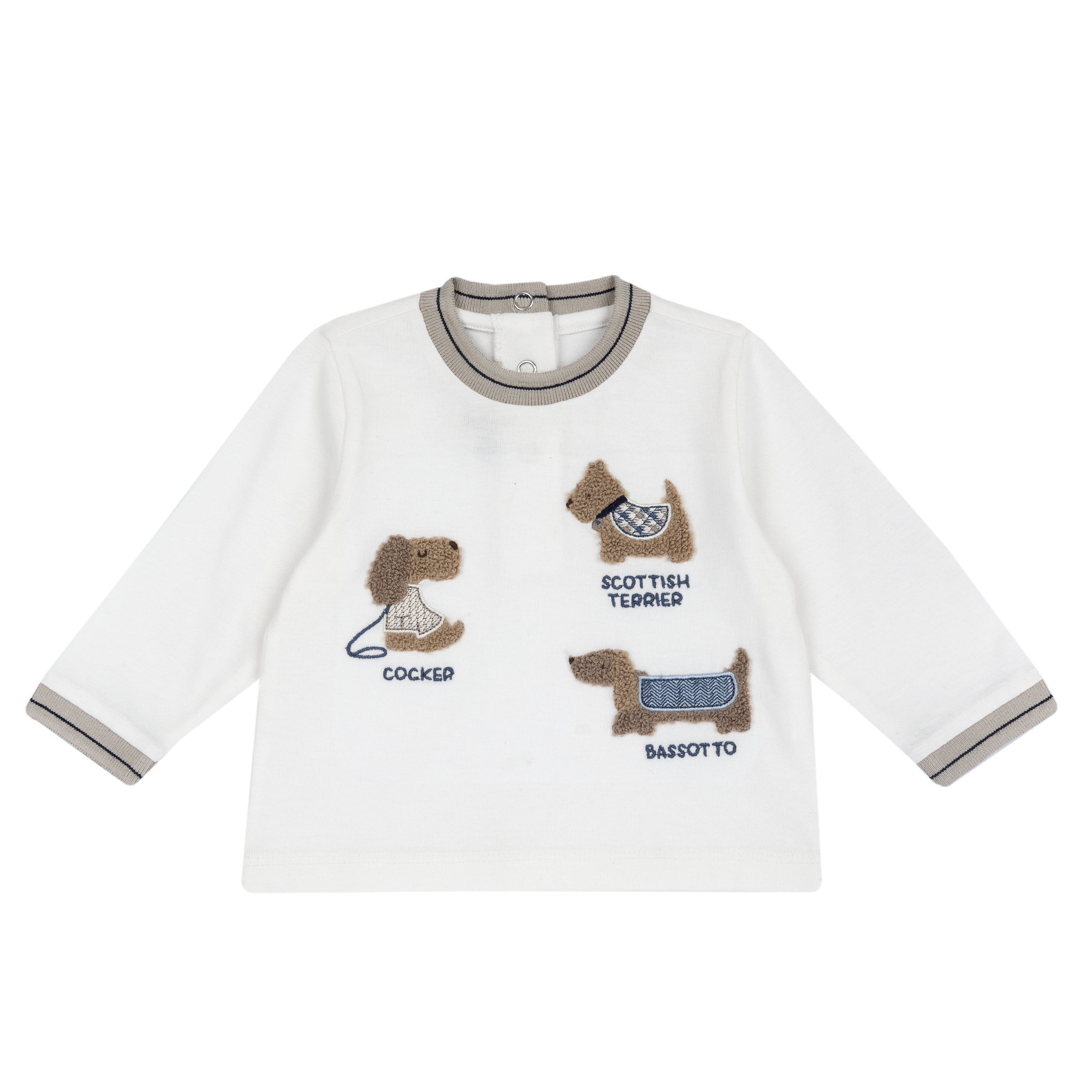 Bluza copii Chicco, Alb, 00489-69MFCO