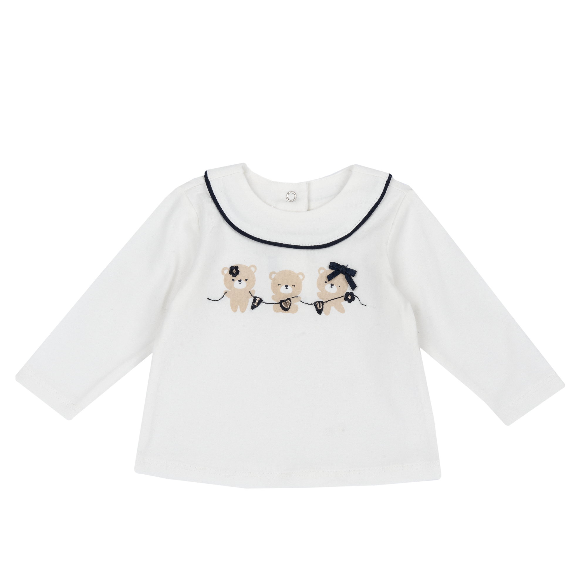 Bluza copii Chicco, alb, 00525-69MFCO