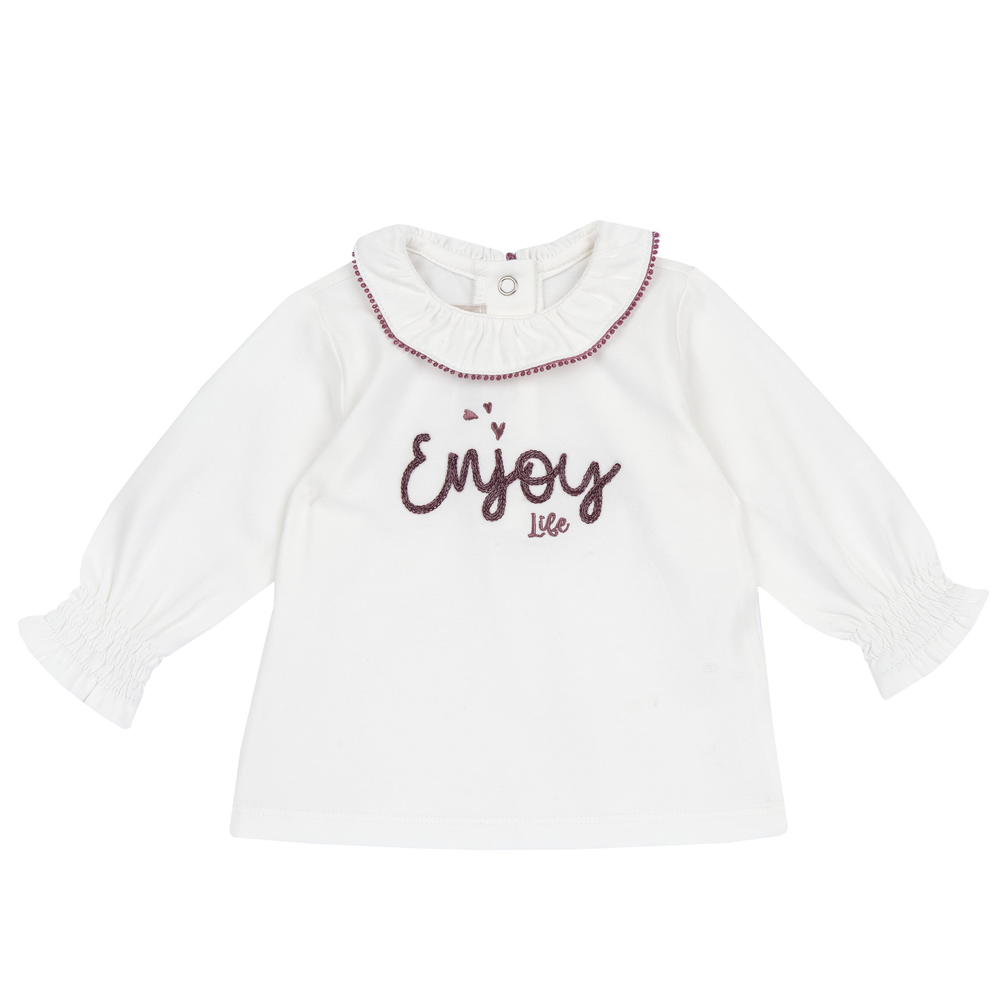 Bluza copii Chicco, alb, 00777-69MFCO