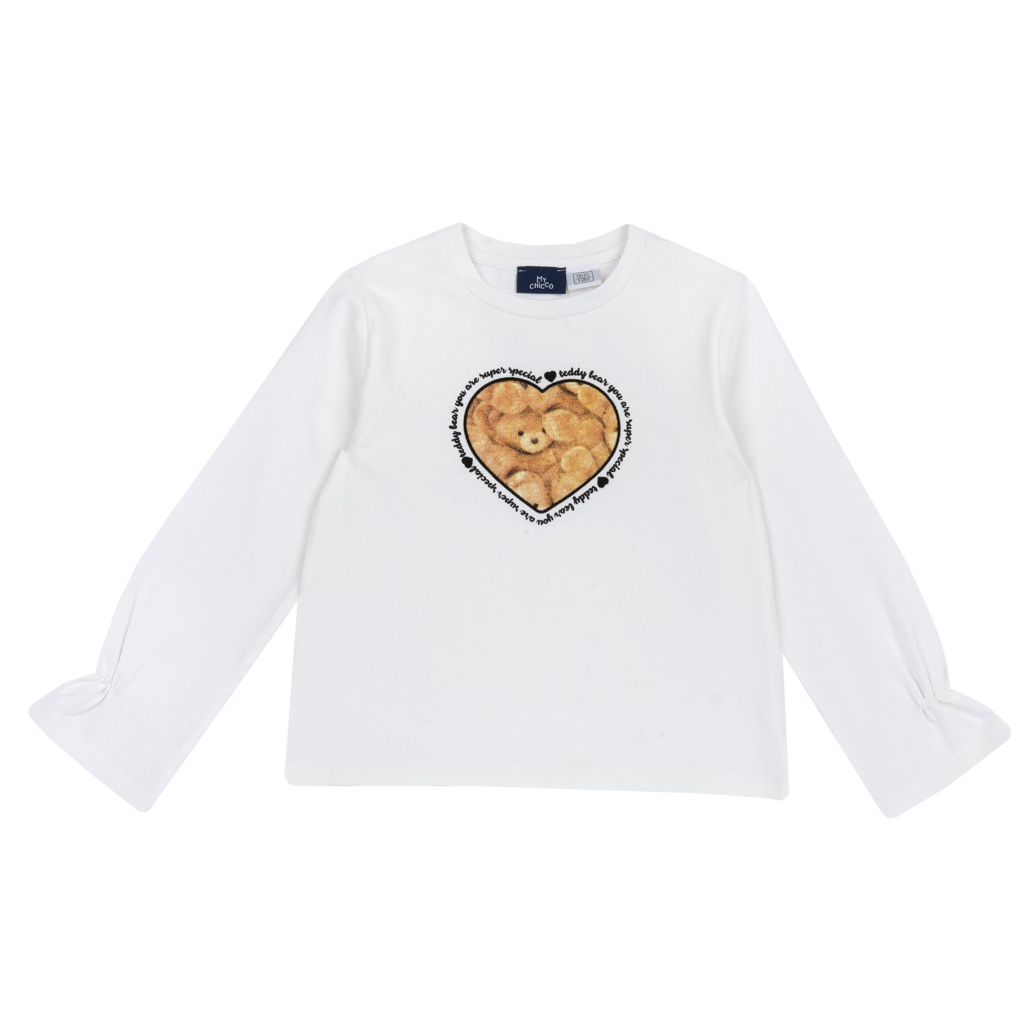 Bluza copii Chicco, alb, 00994-69MC
