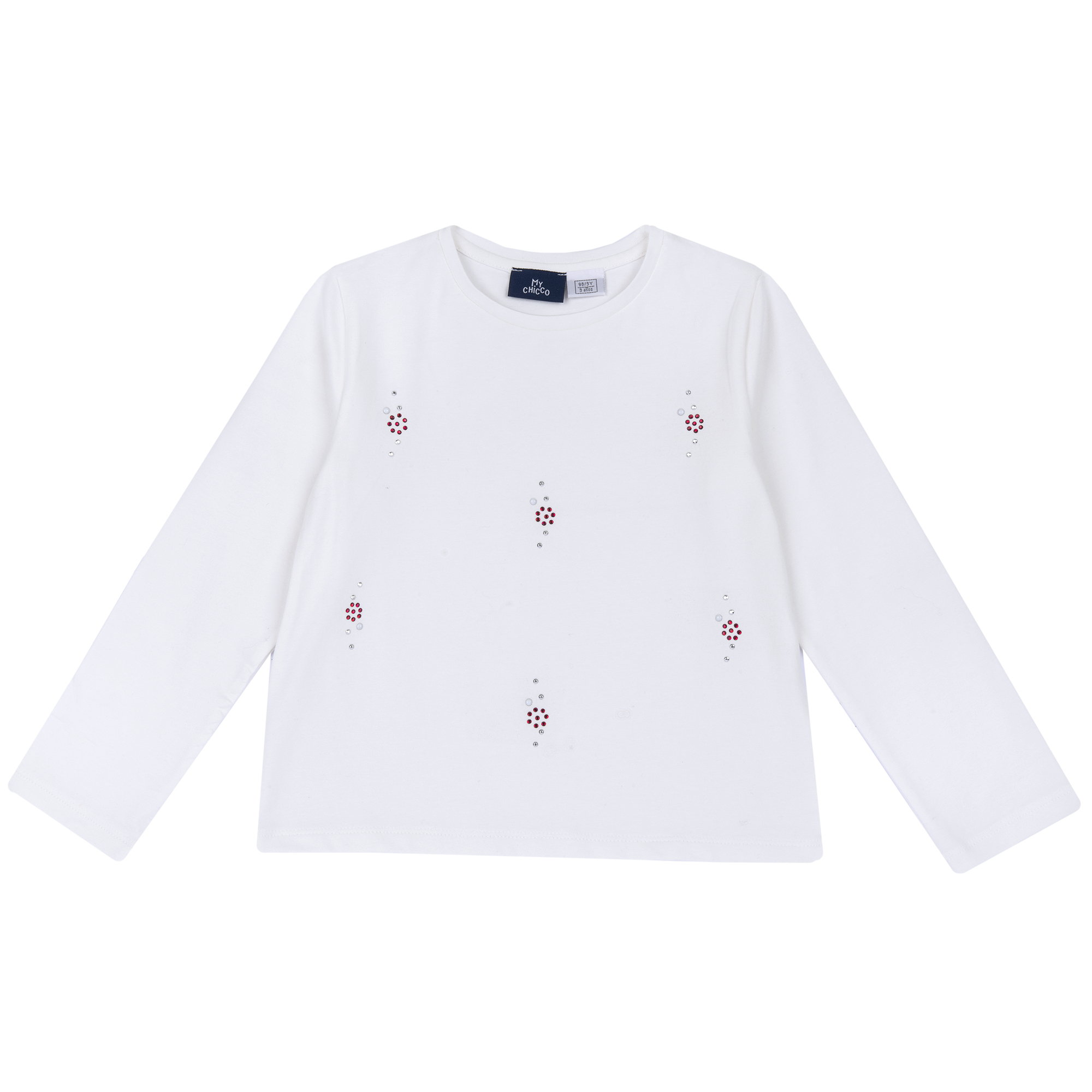 Bluza copii Chicco, alb, 01015-69MC