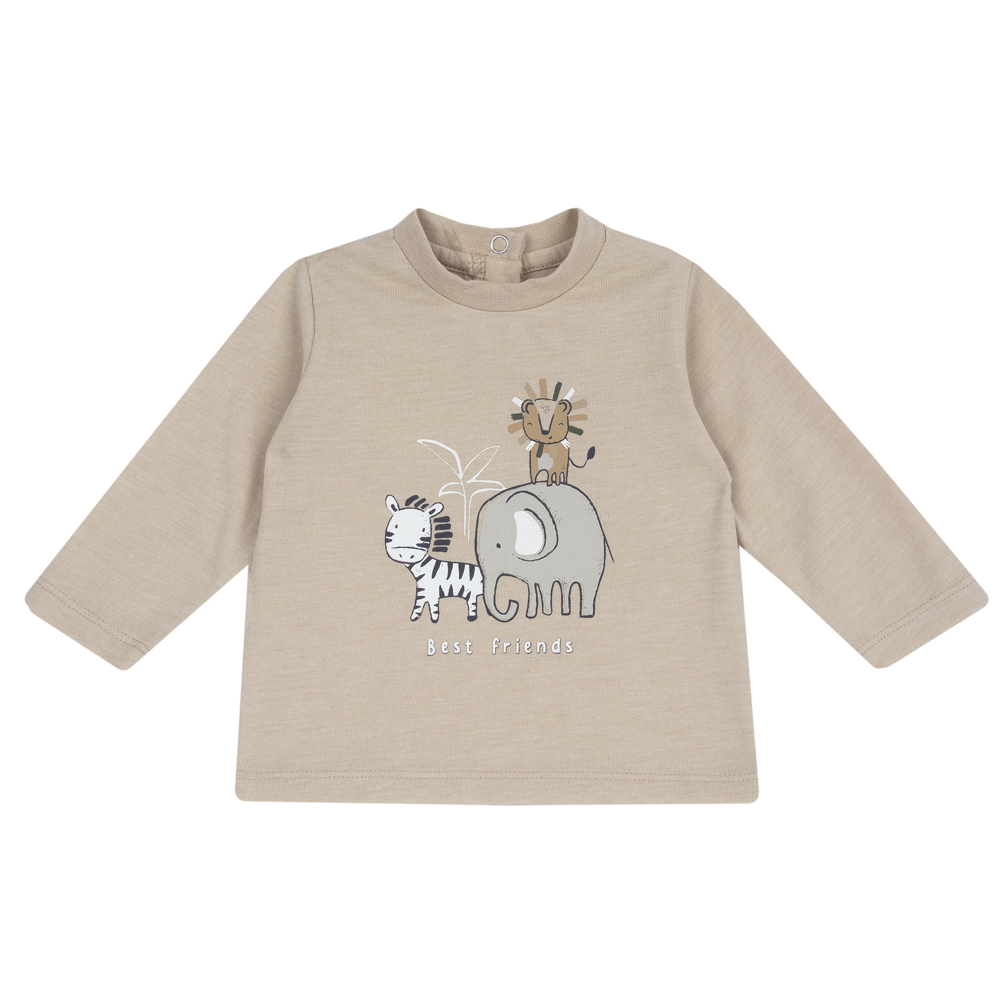 Bluza copii Chicco, Bej cu model, 00843-69MFCO