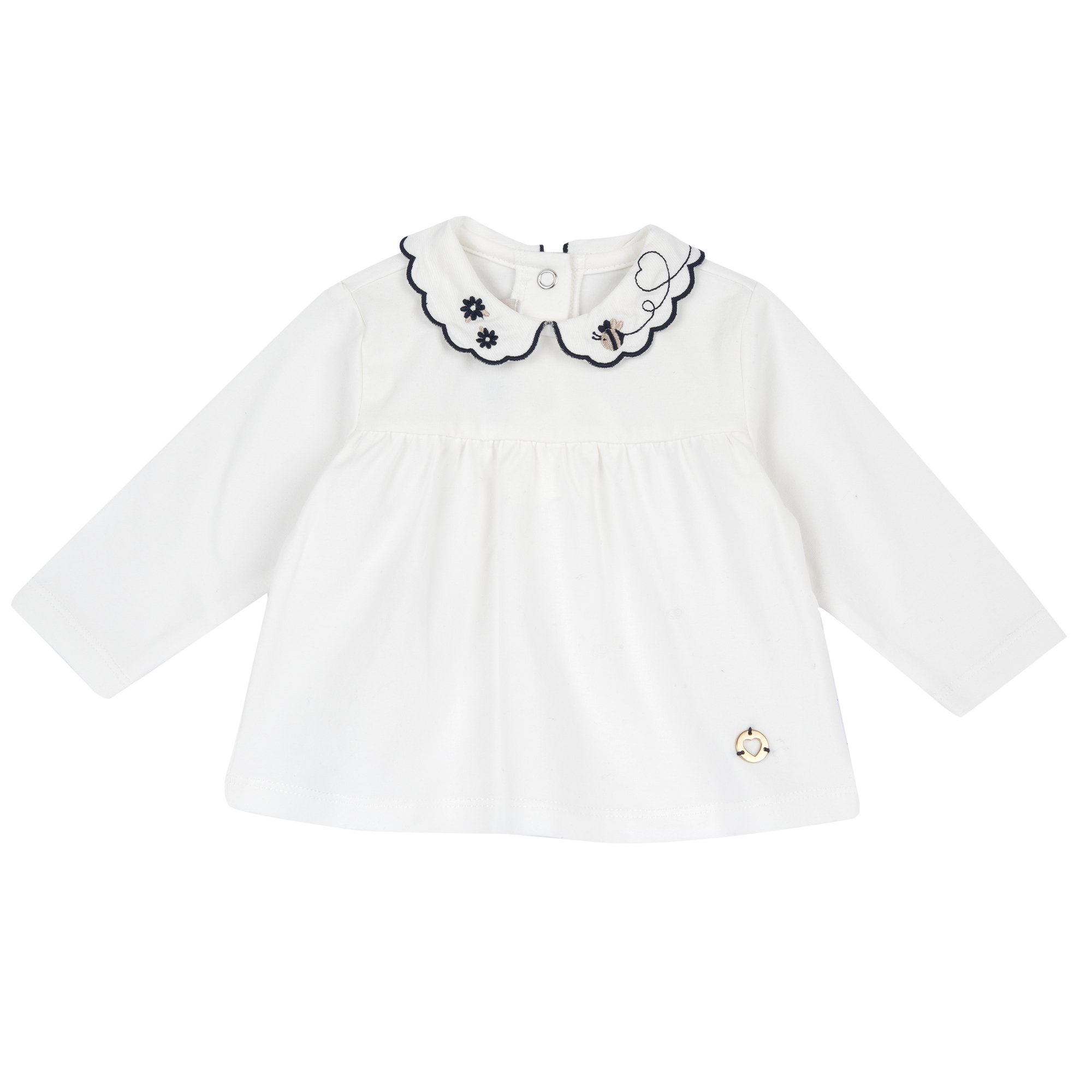 Bluza copii Chicco, Crem, 02883-71MFCO