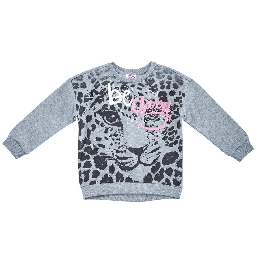Bluza copii Chicco, gri cu model