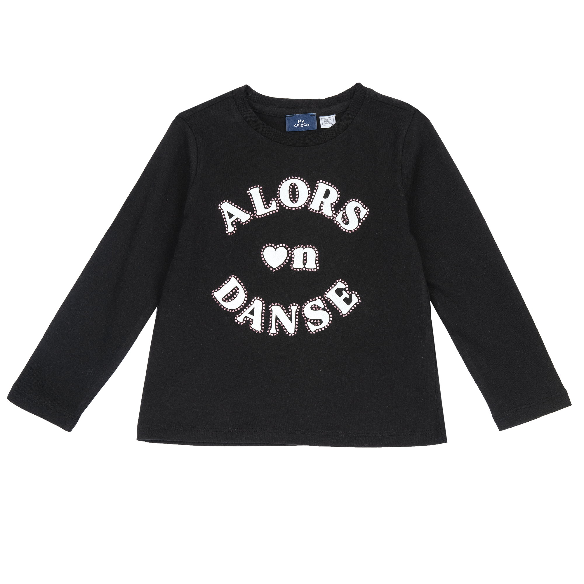 Bluza copii Chicco, negru, 00228-69MC