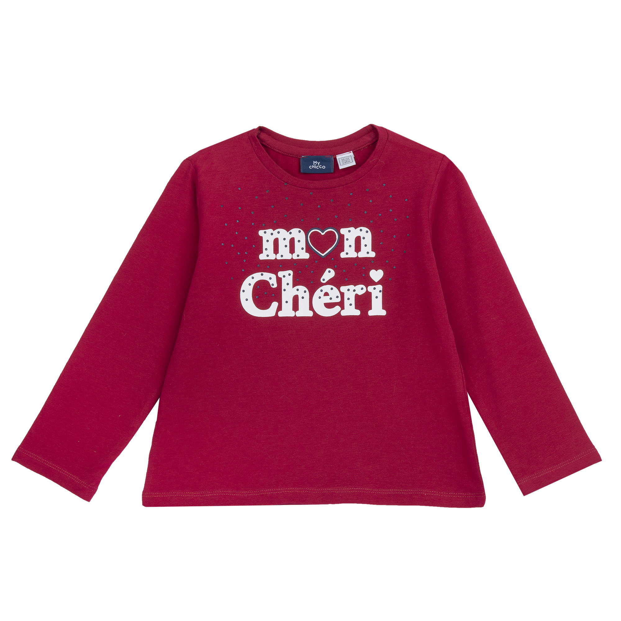 Bluza copii Chicco, rosu, 00938-69MC