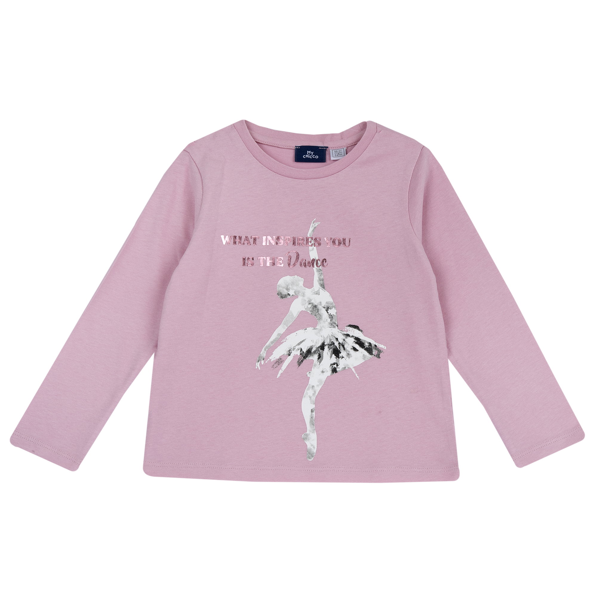 Bluza copii Chicco, roz prafuit, 00228-69MC