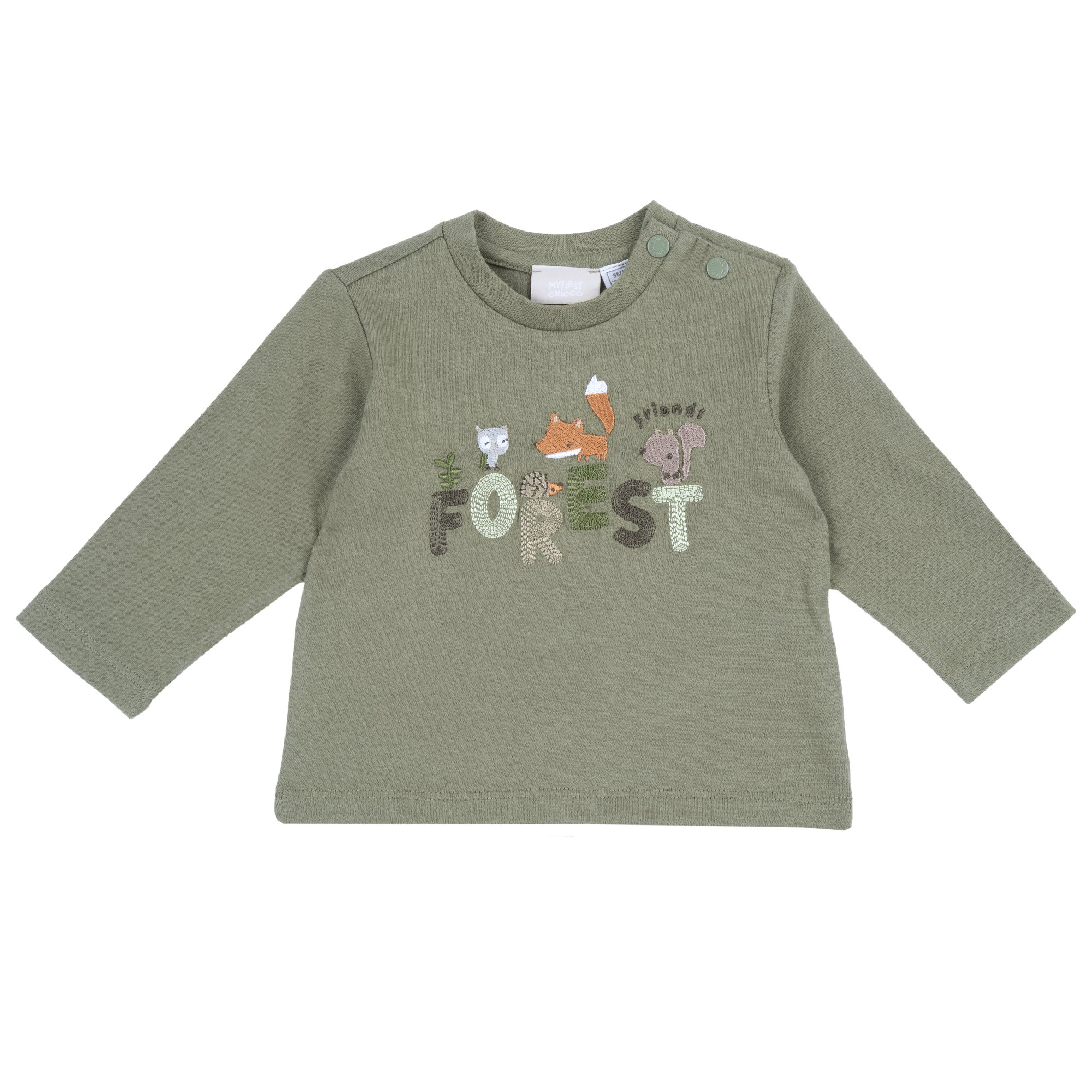 Bluza copii Chicco, Verde, 02551-71MFCO