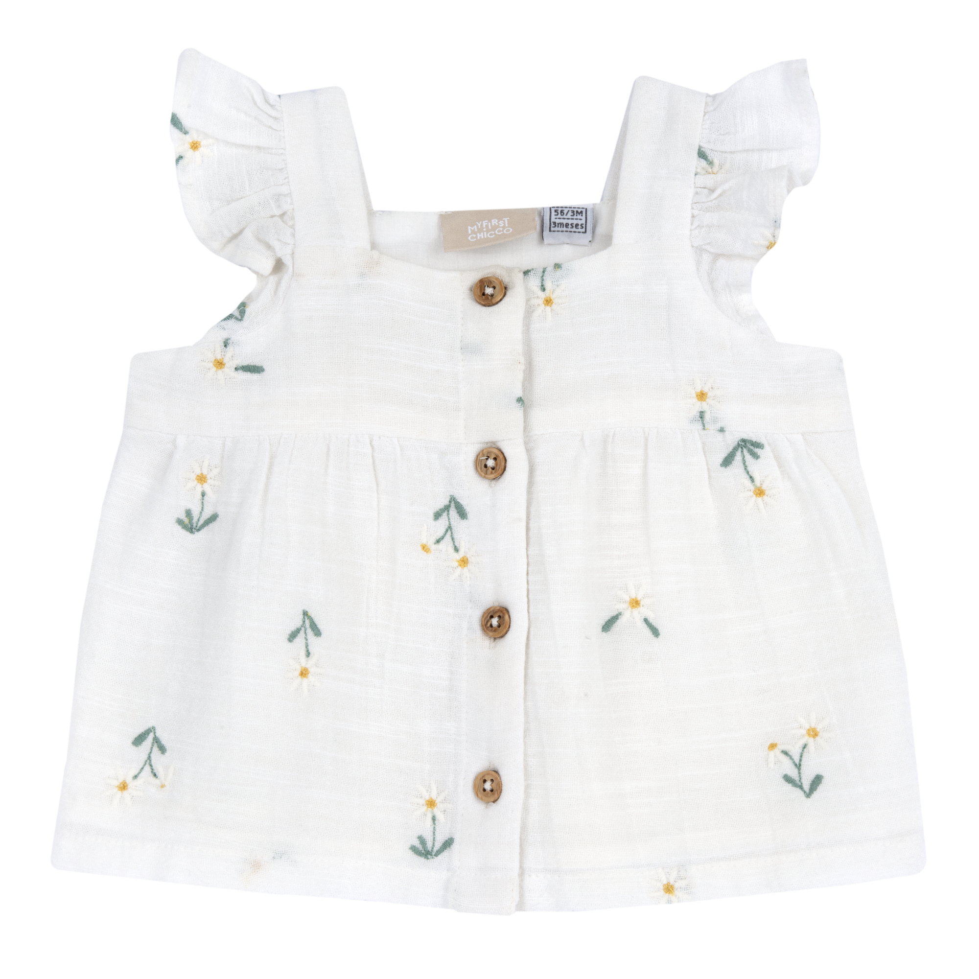 Bluza cu volane Chicco, 66613-68MFCO