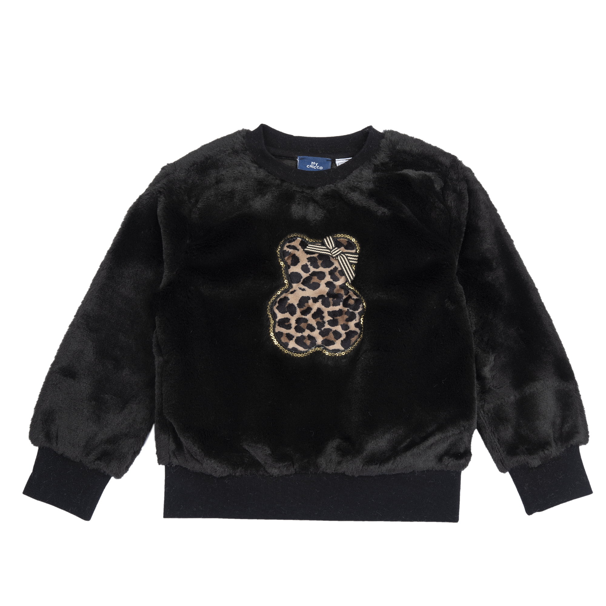 Bluza groasa copii Chicco, negru, 00087-69MC