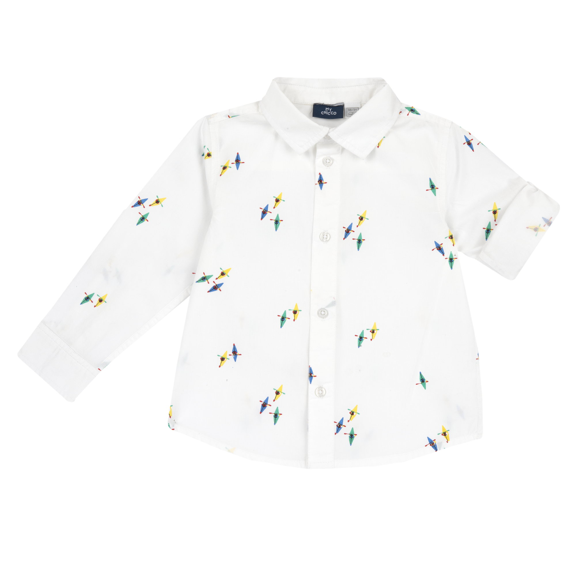 Camasa Chicco cu broderii, 54743-68MC