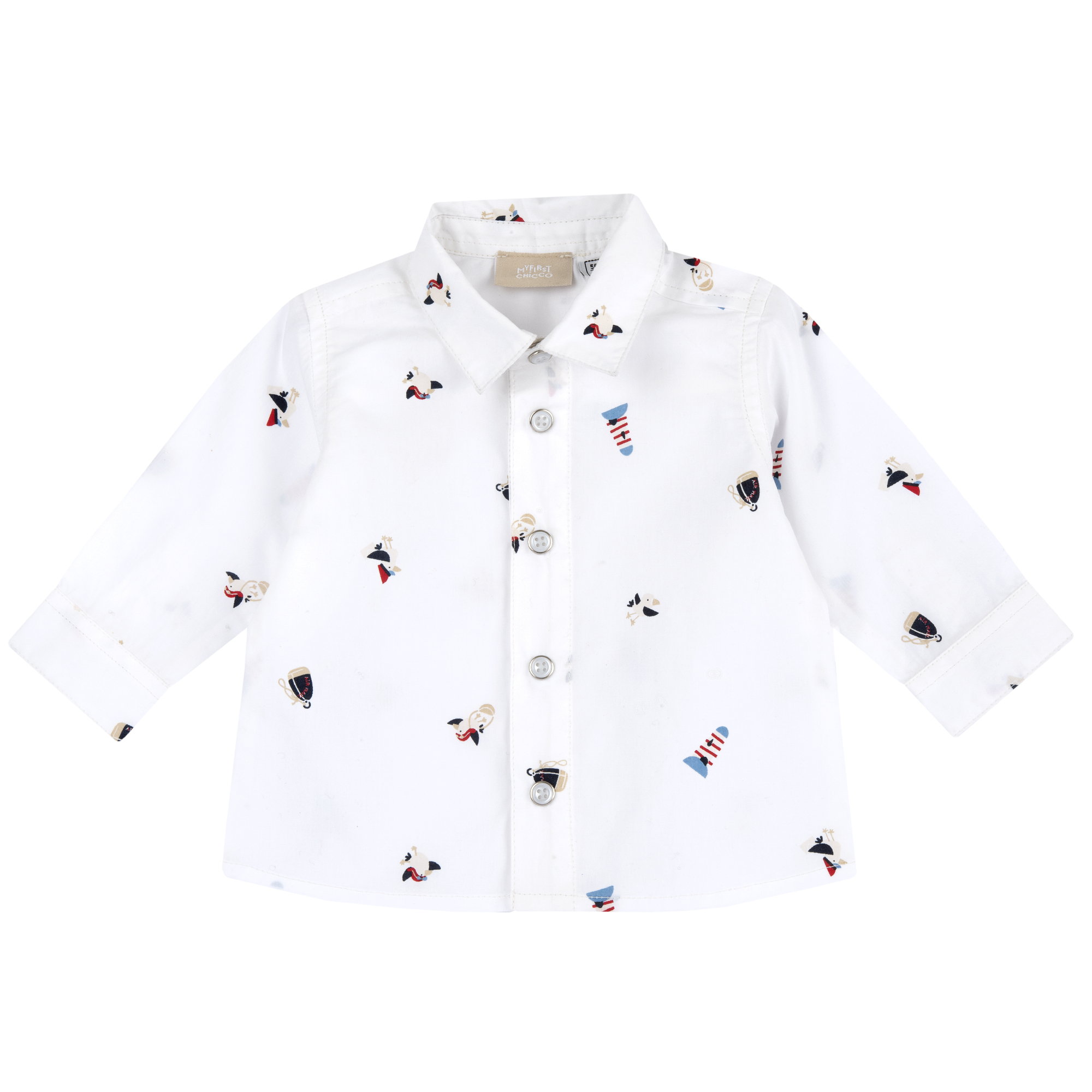 Camasa Chicco cu broderii, 54751-68MFCO