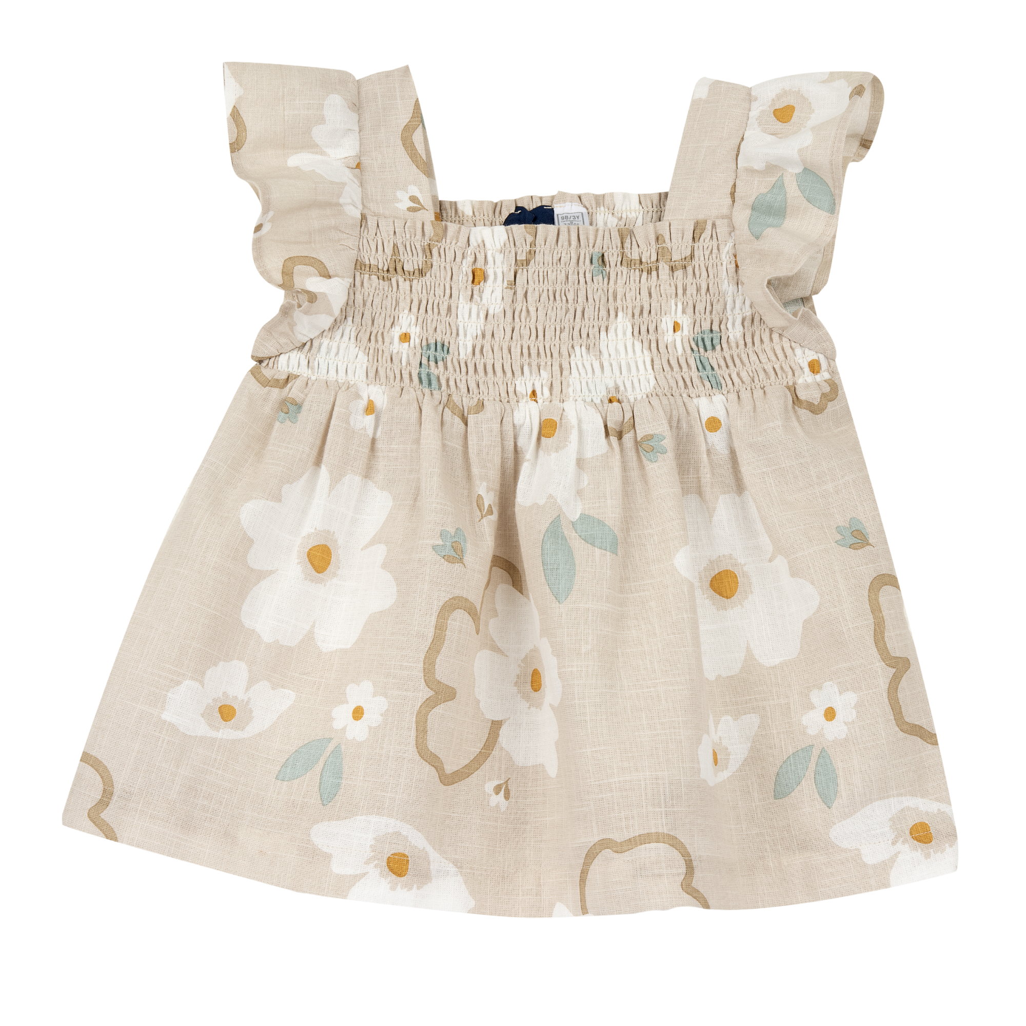 Camasa copii Chicco, bej cu model, 02045-70MC
