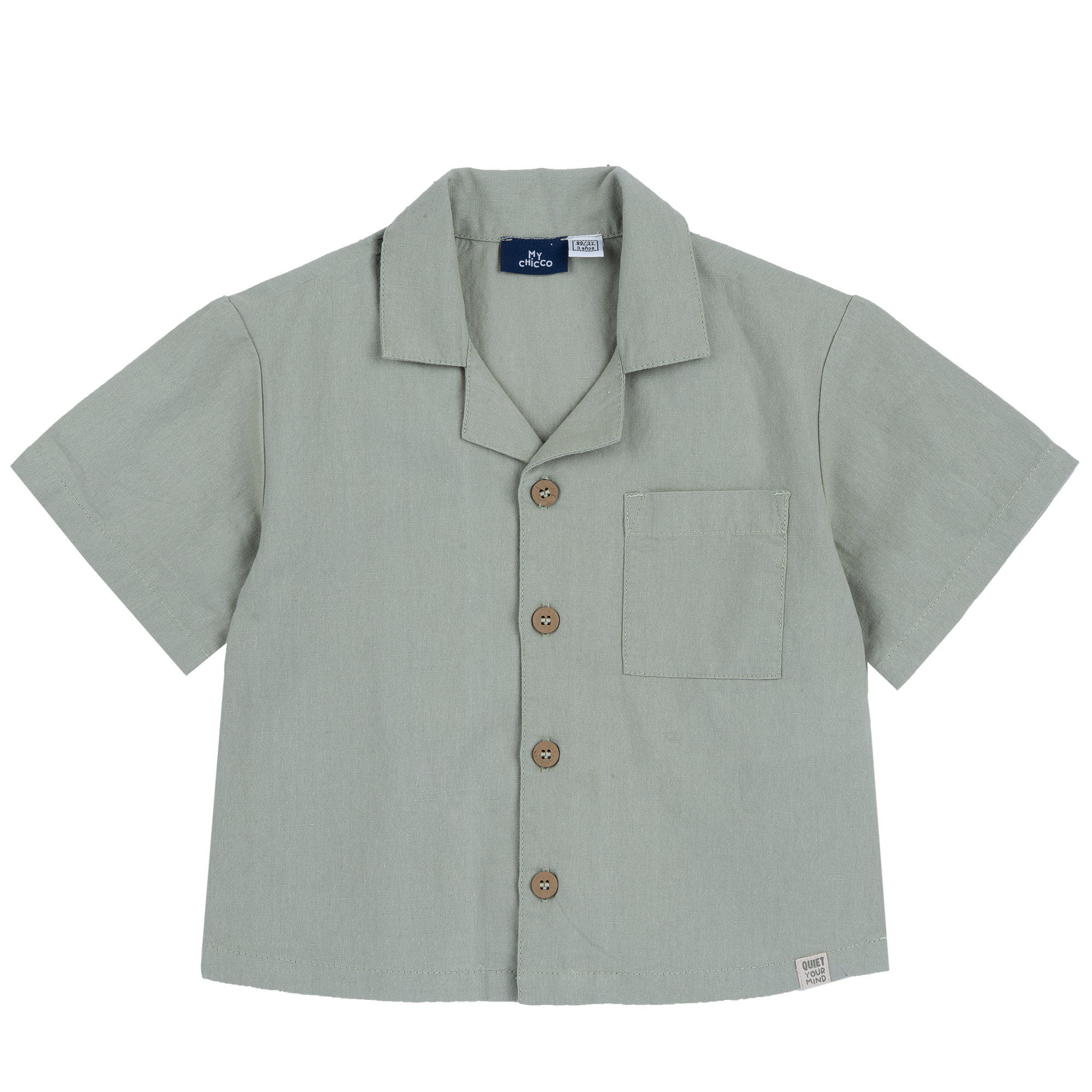 Camasa copii Chicco, verde menta, 54746-68MC