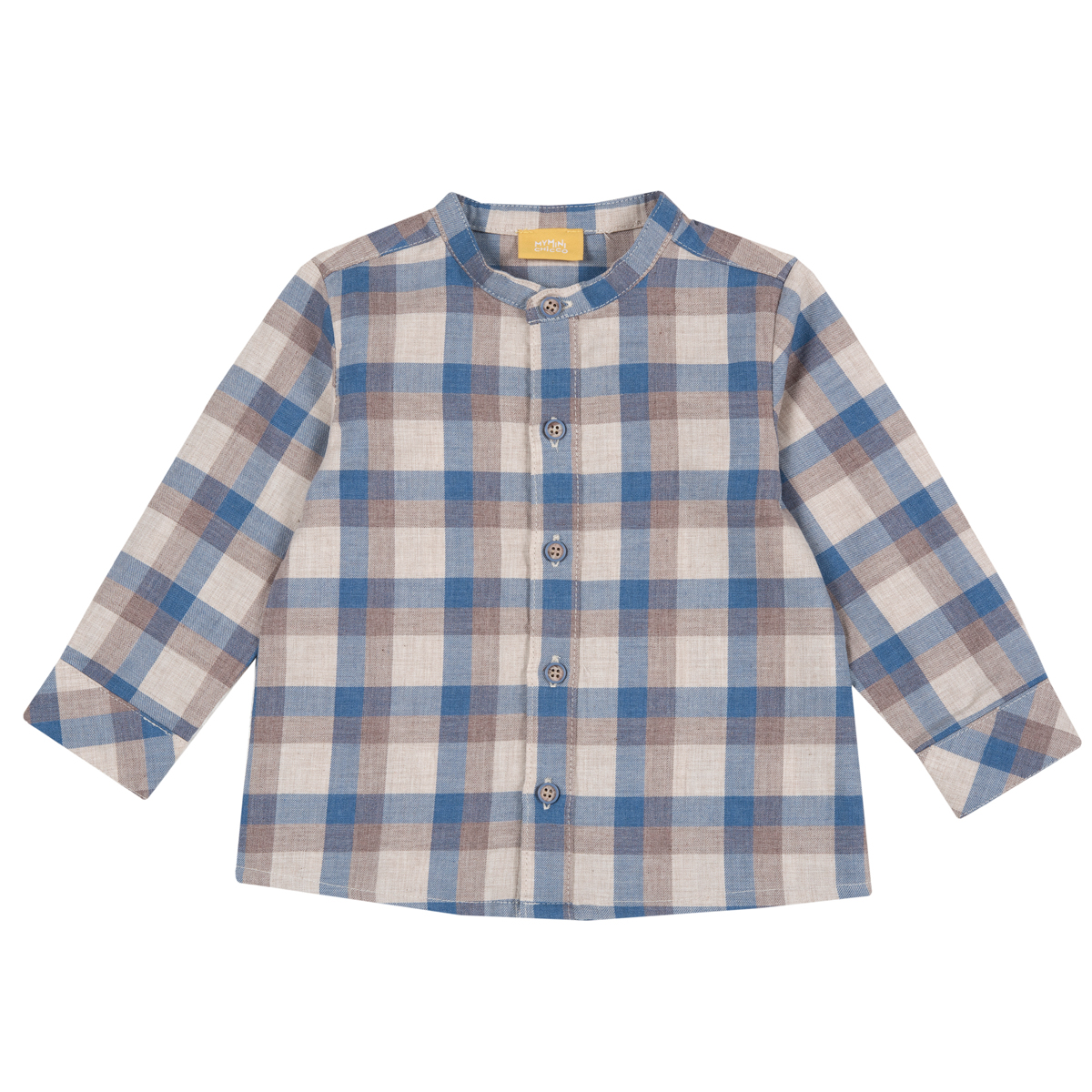 Camasa copii Chicco, maneca lunga, bej cu model, 54234