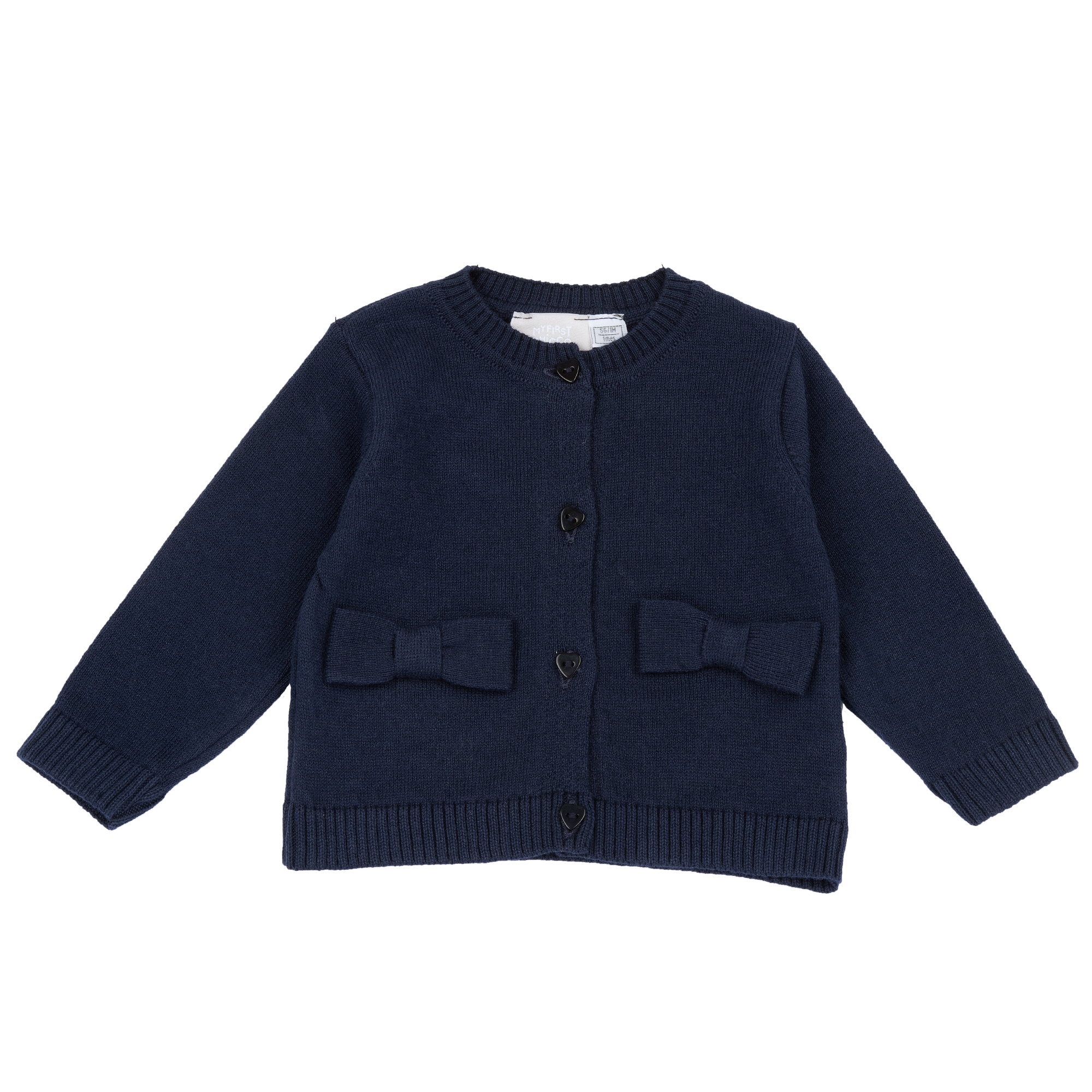 Cardigan bebe Chicco tricotat, Albastru inchis, 00157-69MFCO