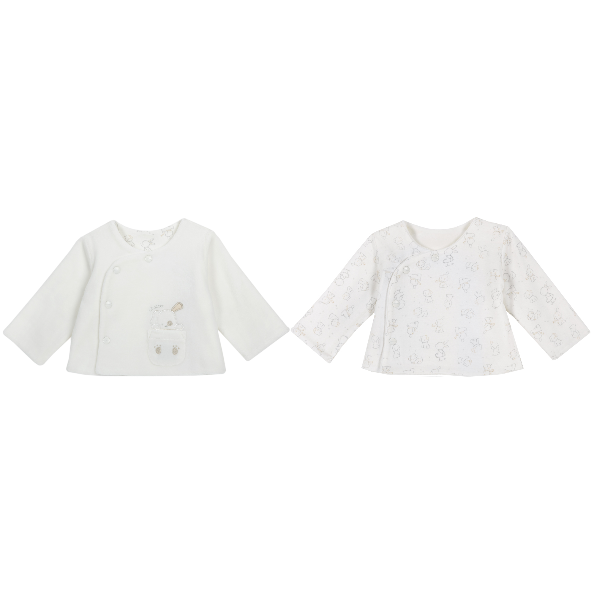 Cardigan copii Chicco, alb