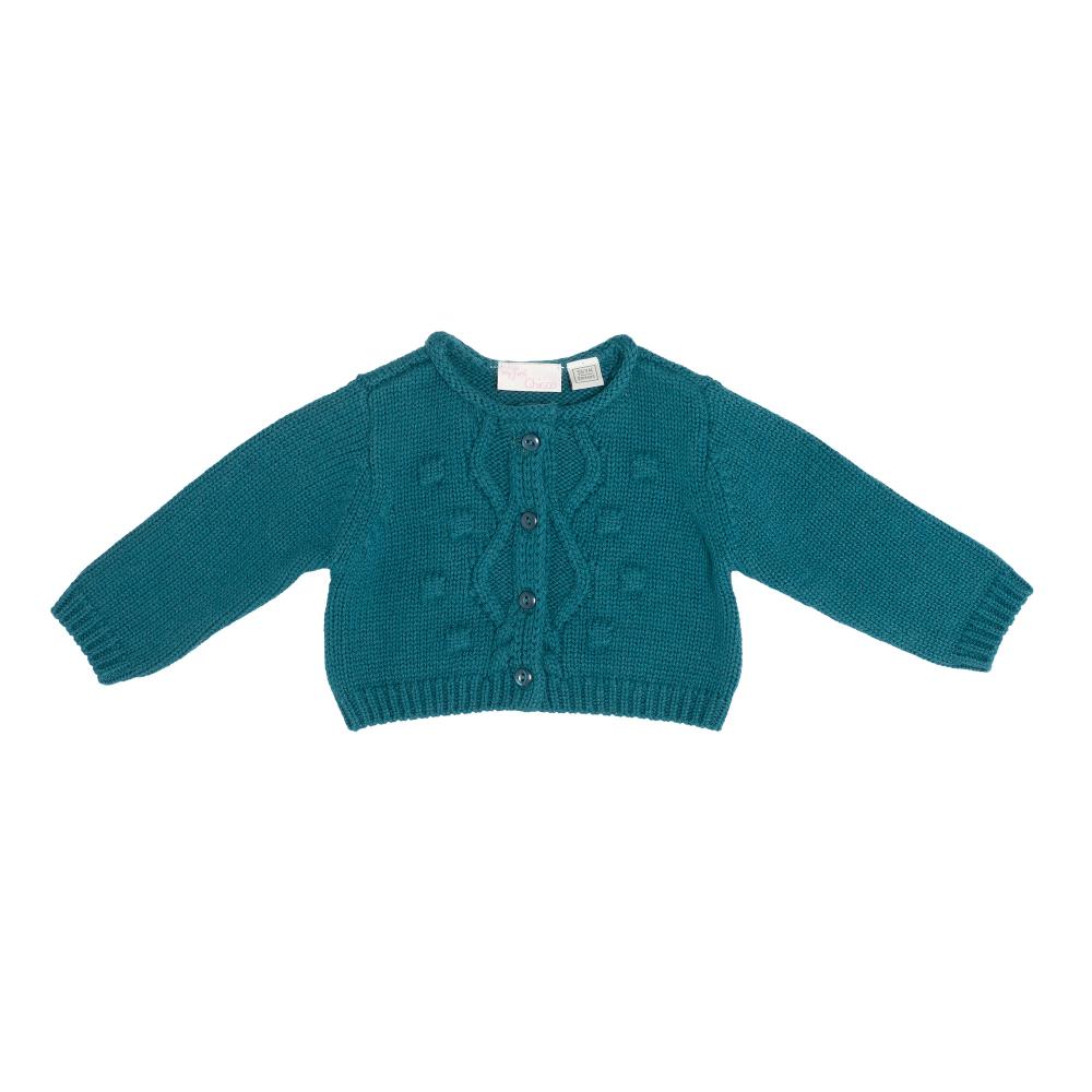 Cardigan Chicco tricot verde