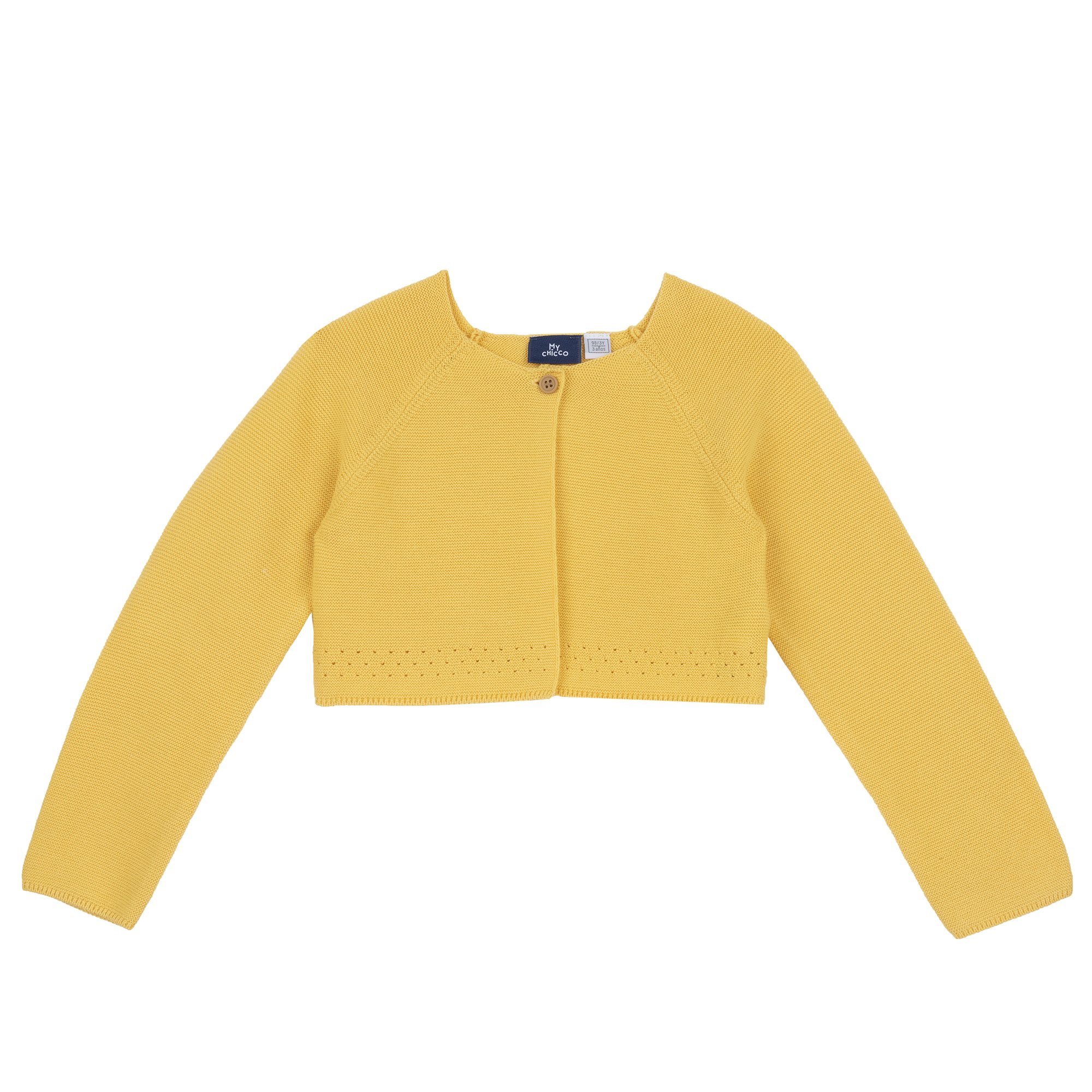 Cardigan copii Chicco, galben, 16726-68MC