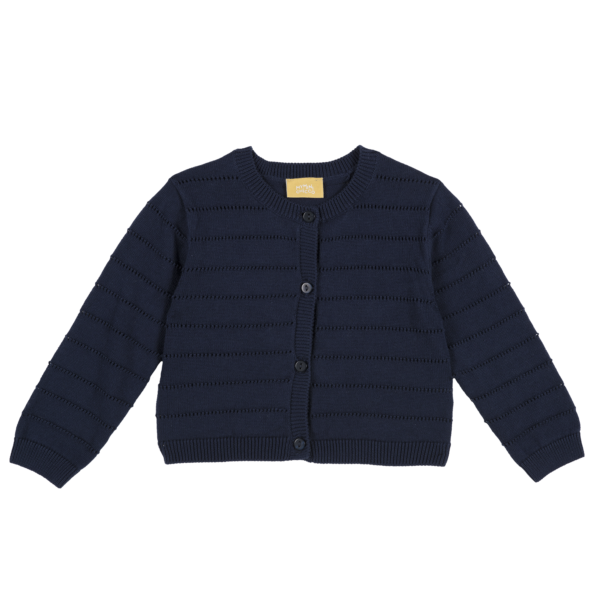 Cardigan copii Chicco, maneca lunga, albastru inchis, 96811