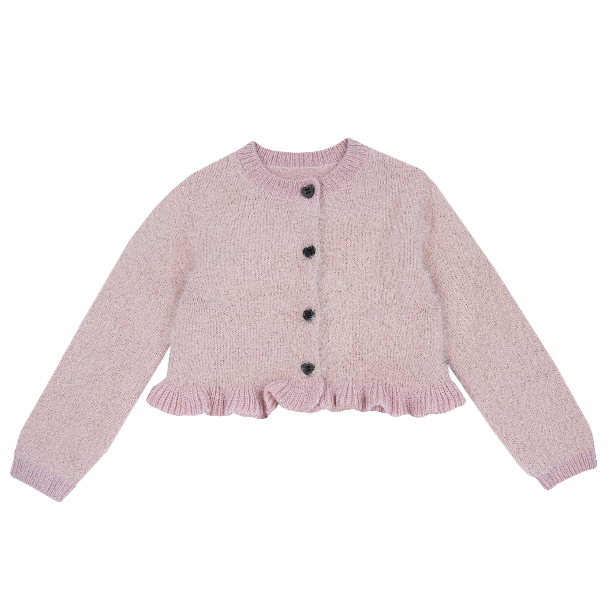Cardigan copii Chicco tricotat, roz prafuit, 00221-69MC