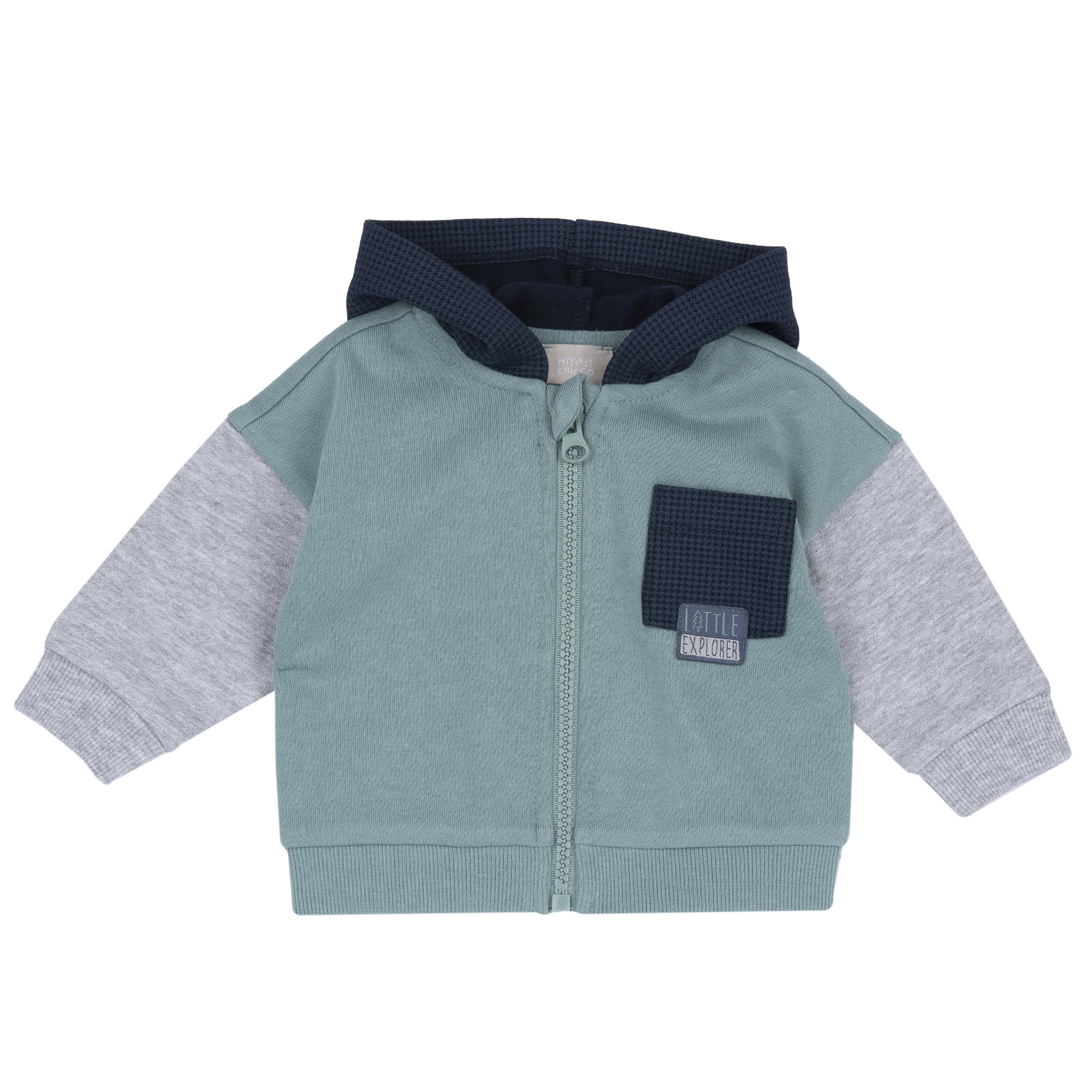 Cardigan copii Chicco tricotat, verde, 00558-69MFCO