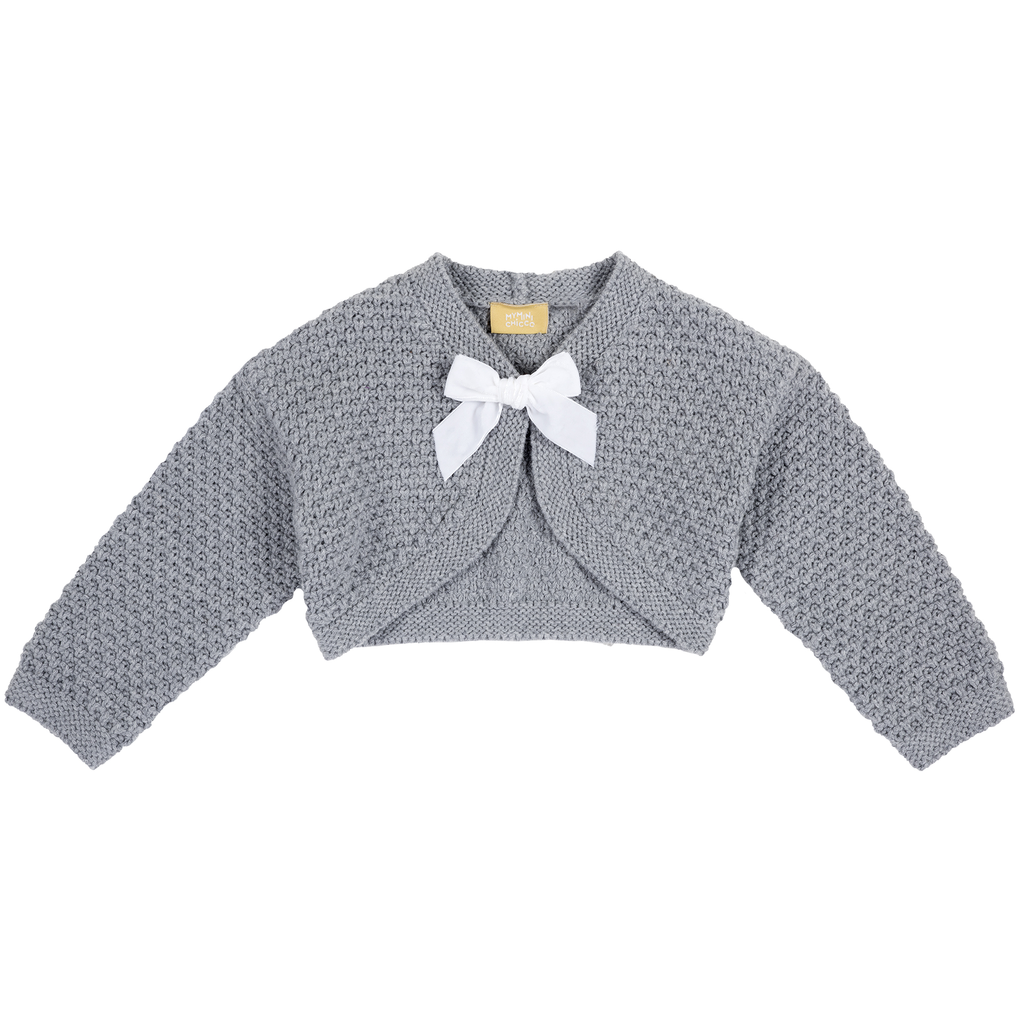 Cardigan-bolero copii Chicco, tricotat, fundita aplicata, 96960