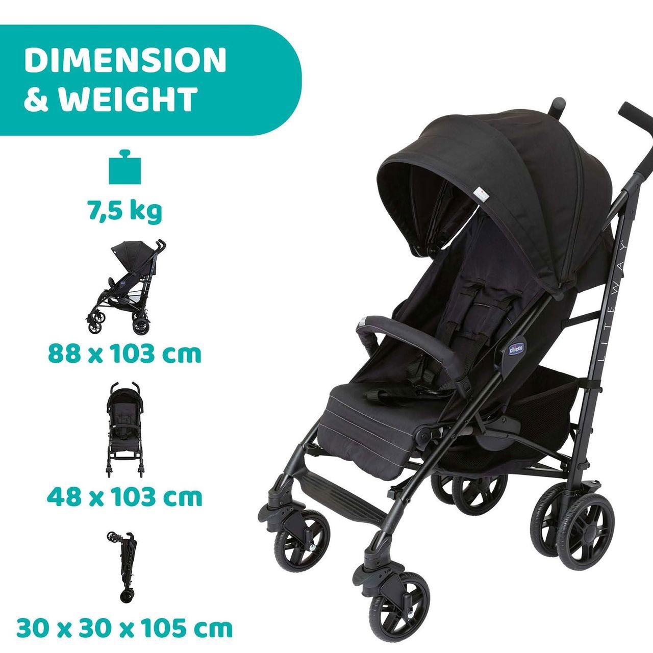 Carucior sport Chicco Liteway