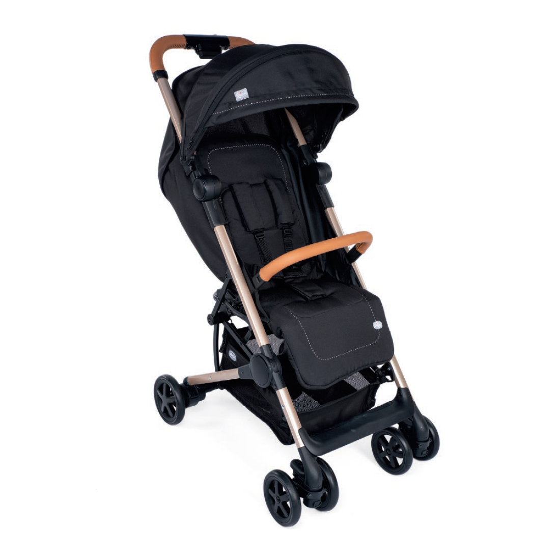 Carucior sport Chicco Miinimo 2 Special Edition, Pure Black, 0 luni+