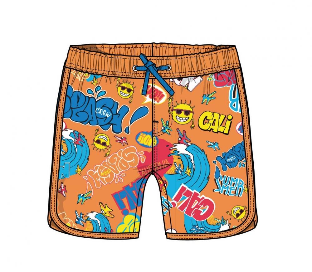 Pantaloni scurti Chicco, pentru baie, portocaliu, 92826