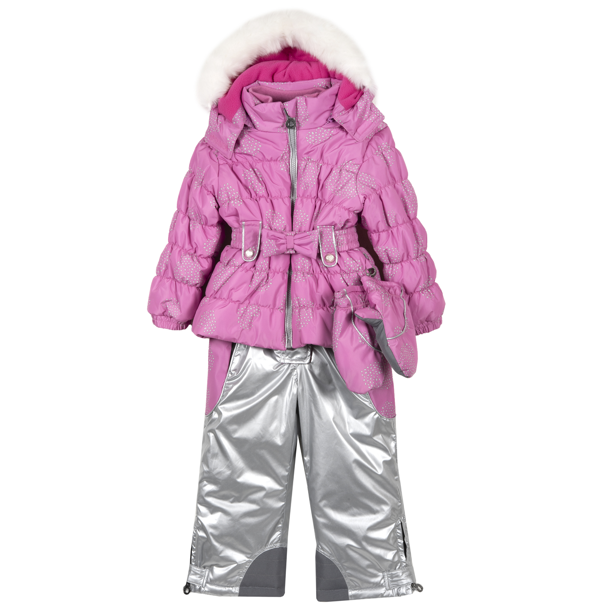 Costum de schi pentru copii Chicco, roz cu albastru, 76581 CHICCO imagine noua