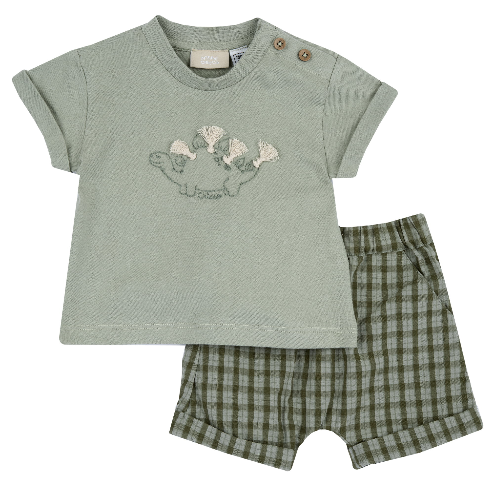 Costumas copii Chicco, tricou si pantaloni, 73870-68MFCO