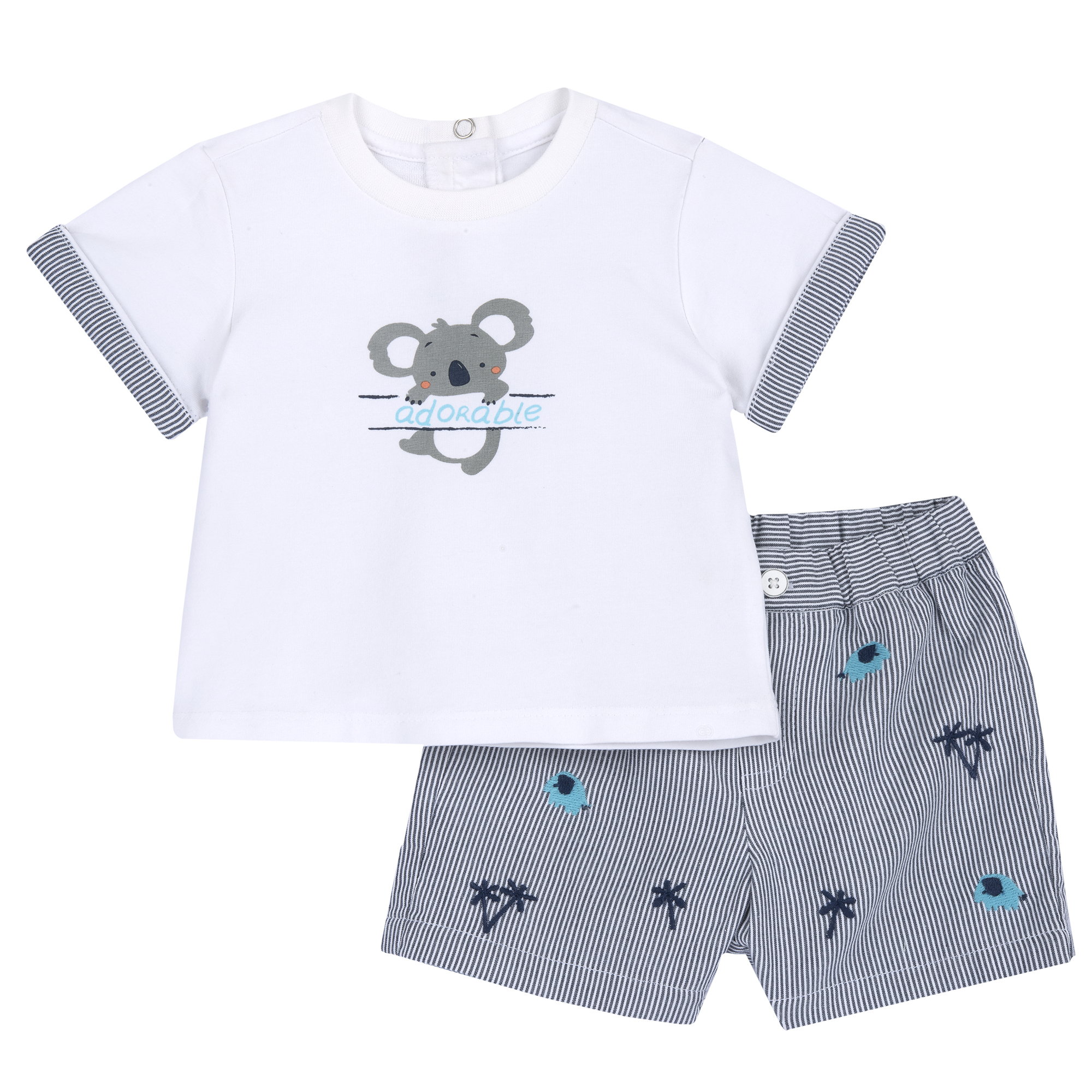 Costumas copii Chicco, tricou si pantaloni, 73922-68MFCO